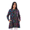 JAMILA Printed Long Sleeve Blouse For Women,Durable quality that withstands frequent washing.