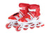 Skating shoes double calf single row size red