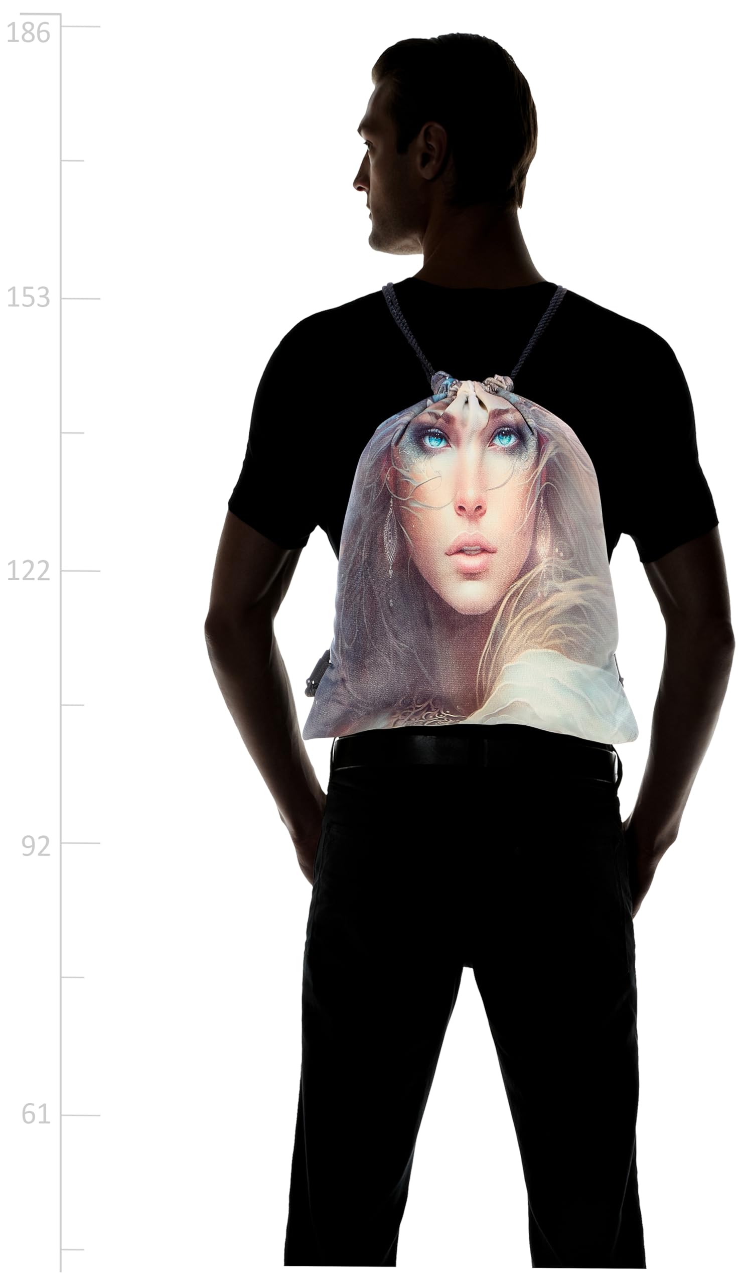 TAT DRAWSTRING BAG - 878, MultiColor, Large