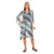 Jamila Women Self Pattern Round Collar Cover Up