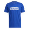 Adidas Men's Sketch Linear Graphic T-Shirt - Blue