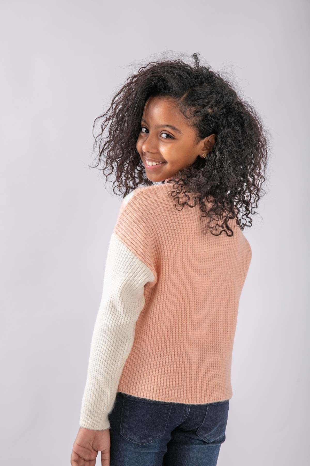 Concrete Pullover For Girls,