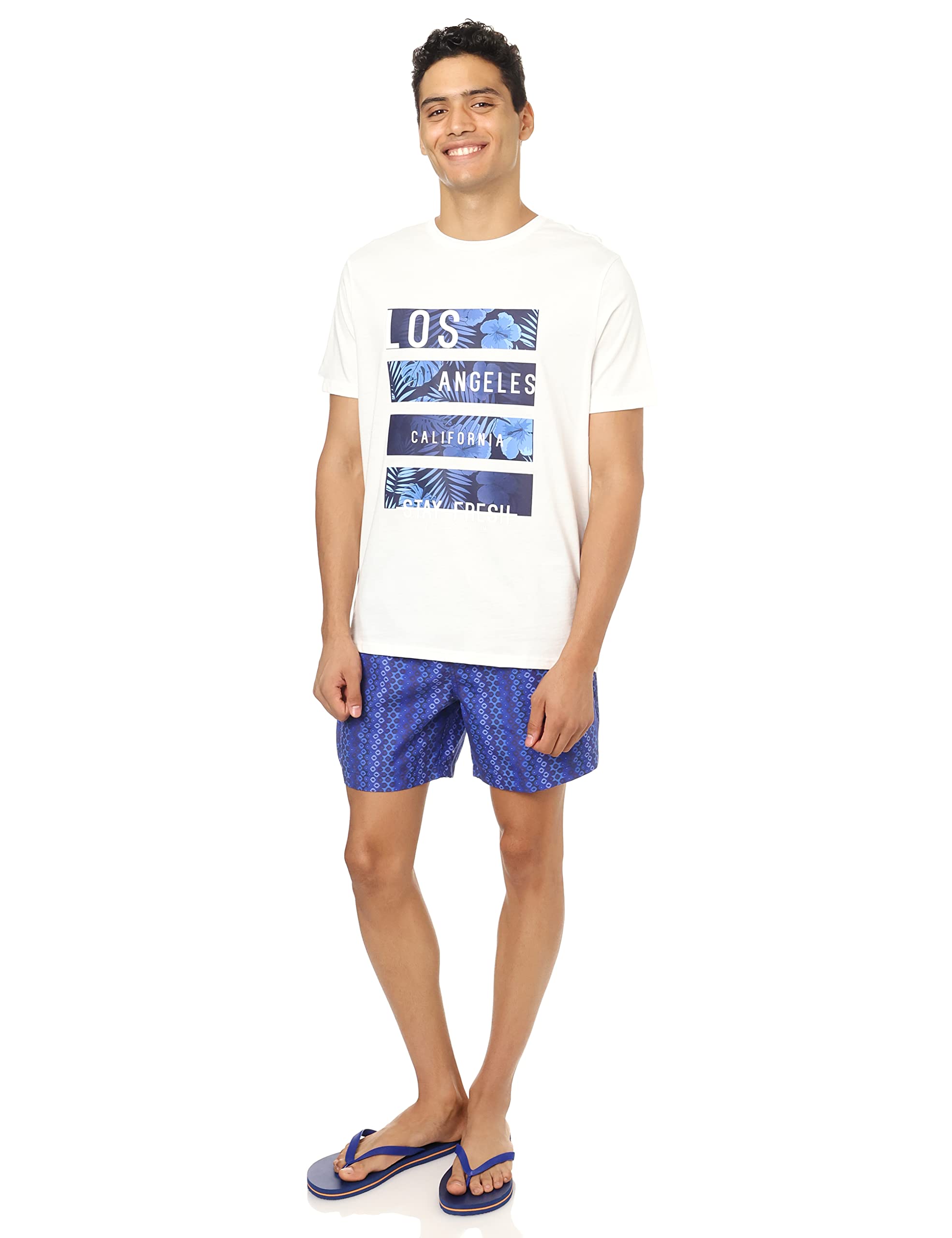 CUDA Printed Multicolor swimwear for men, Mamba,M