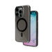 Levelo  Cover Case Proof Edges, Anti-Scratch for iPhone 15 Pro - Smoke Clear - Safqqa