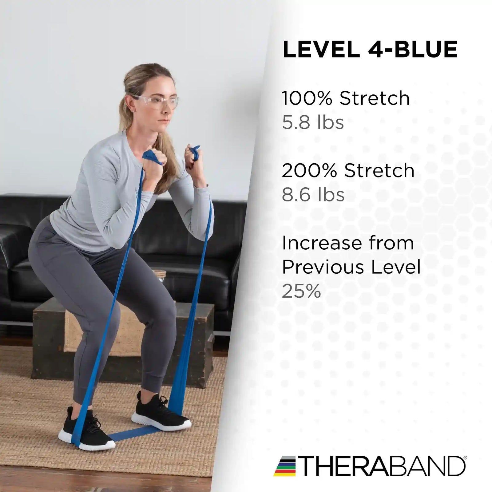 Theraband Resistance Bands, 50 Yard Roll Professional Latex Elastic Fitness Band For Upper & Lower Body & Core Exercise, Physical Therapy, Pilates, Yoga, Stretching, Home Workouts, & Rehab