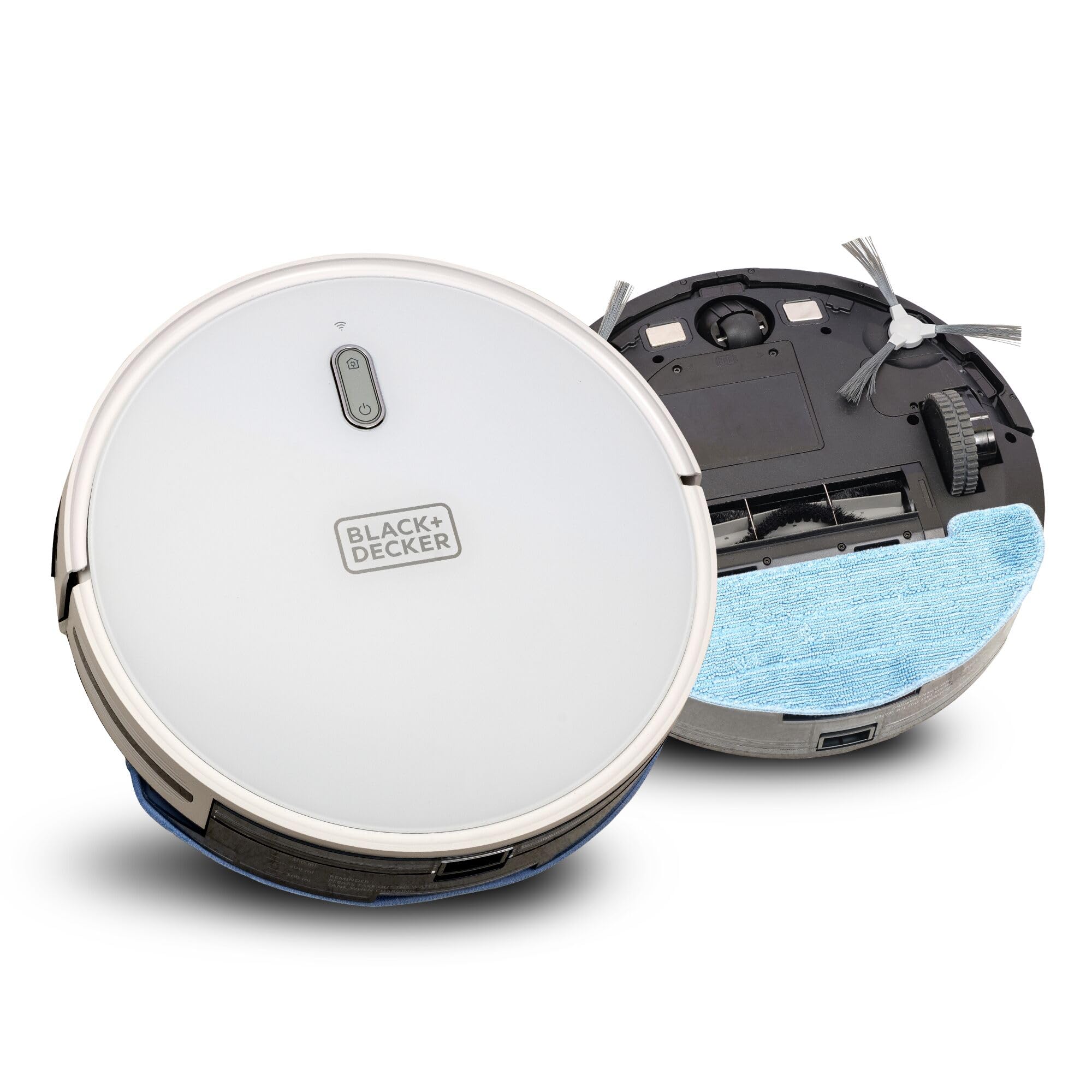 مكنسة روبوتية وماسح أرضيات من بلاك آند ديكر – متوافقة مع أليكسا وجوجل أسيستنت