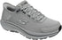 Skechers Men Running Shoes Light Grey Lightweight Performance Sneakers
