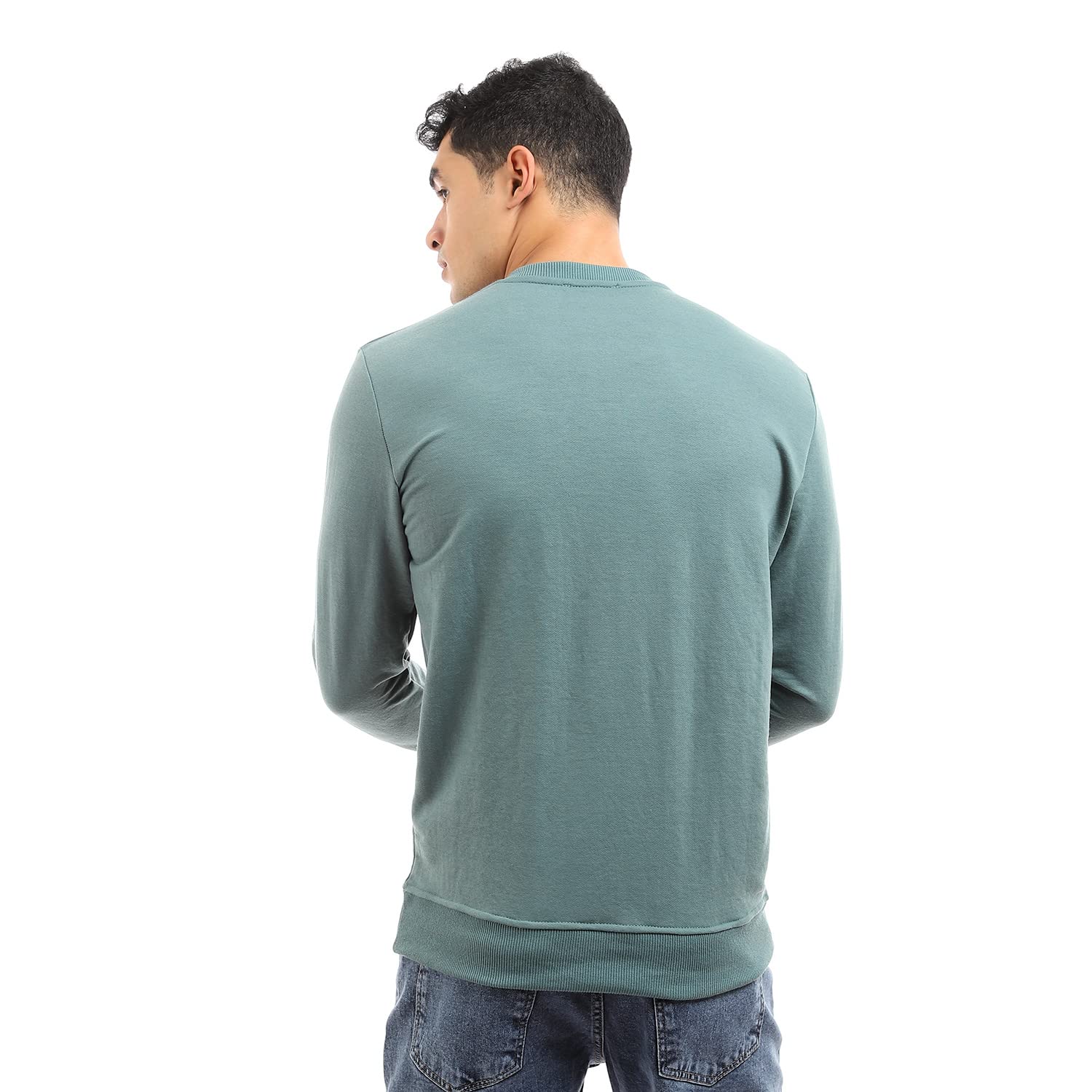 Off Cliff Basic Long Sleeves Sweatshirt For Men,Durable Off Cliff quality that withstands frequent use.