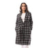 Andora Womens Patterned Comfy 36W24W30304 Modern Wool Coat - Safqqa Egypt