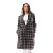 Andora Womens Patterned Comfy 36W24W30304 Modern Wool Coat - Safqqa Egypt