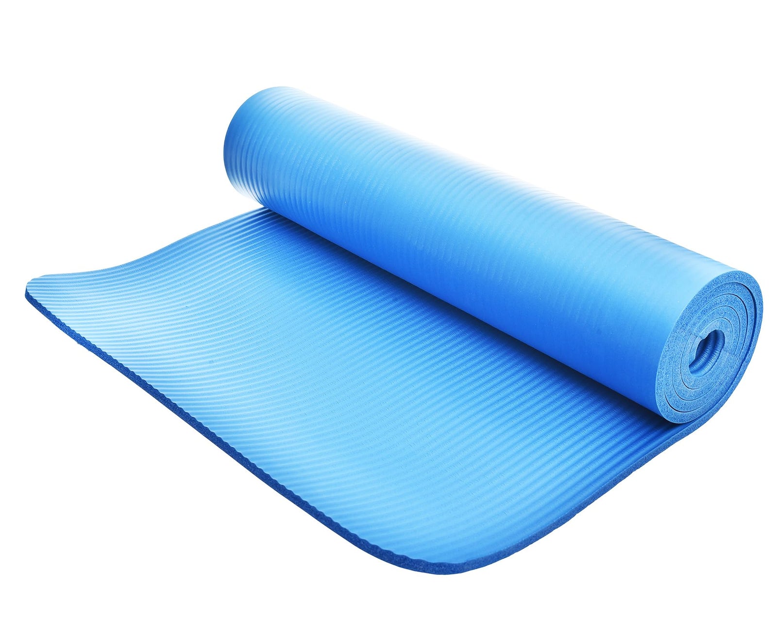 Generic High Quality Yoga Mattress For Exercises 183 * 58 * 10mm - Blue