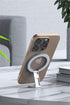 Next Store Premium Metal Ring Holder 360° Rotation Magnetic Phone Mount Silver