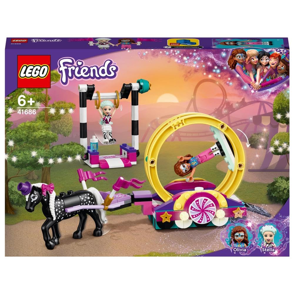 LEGO Friends  Magical Acrobatics 41686 Building Kit (223 Pieces)