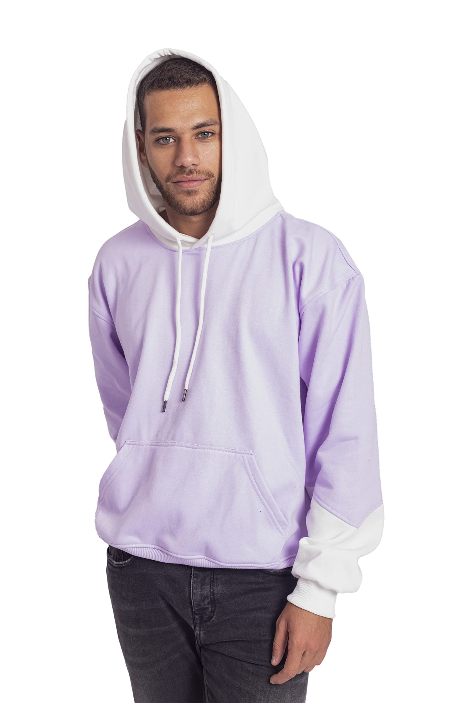 هودي للجنسين بتصميم أوفر سايز عصري من ZE