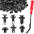 Nilight 120Pcs Car Retainer Clips with Fastener Remover – Replacement Kit for GM, Ford, Toyota, Honda, Chrysler - Safqqa
