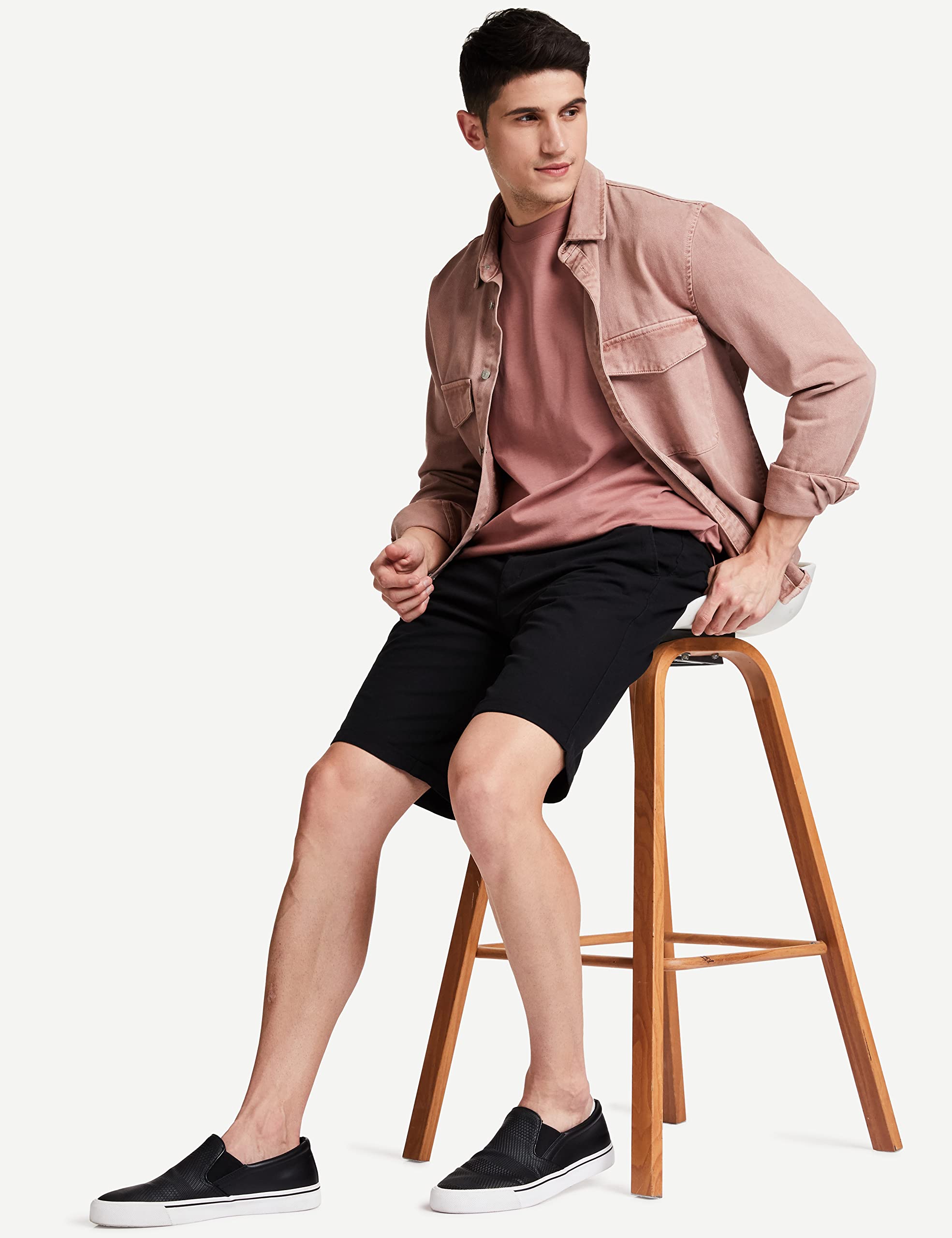Diverse Men's Slim Fit Shorts – Stylish & Comfortable