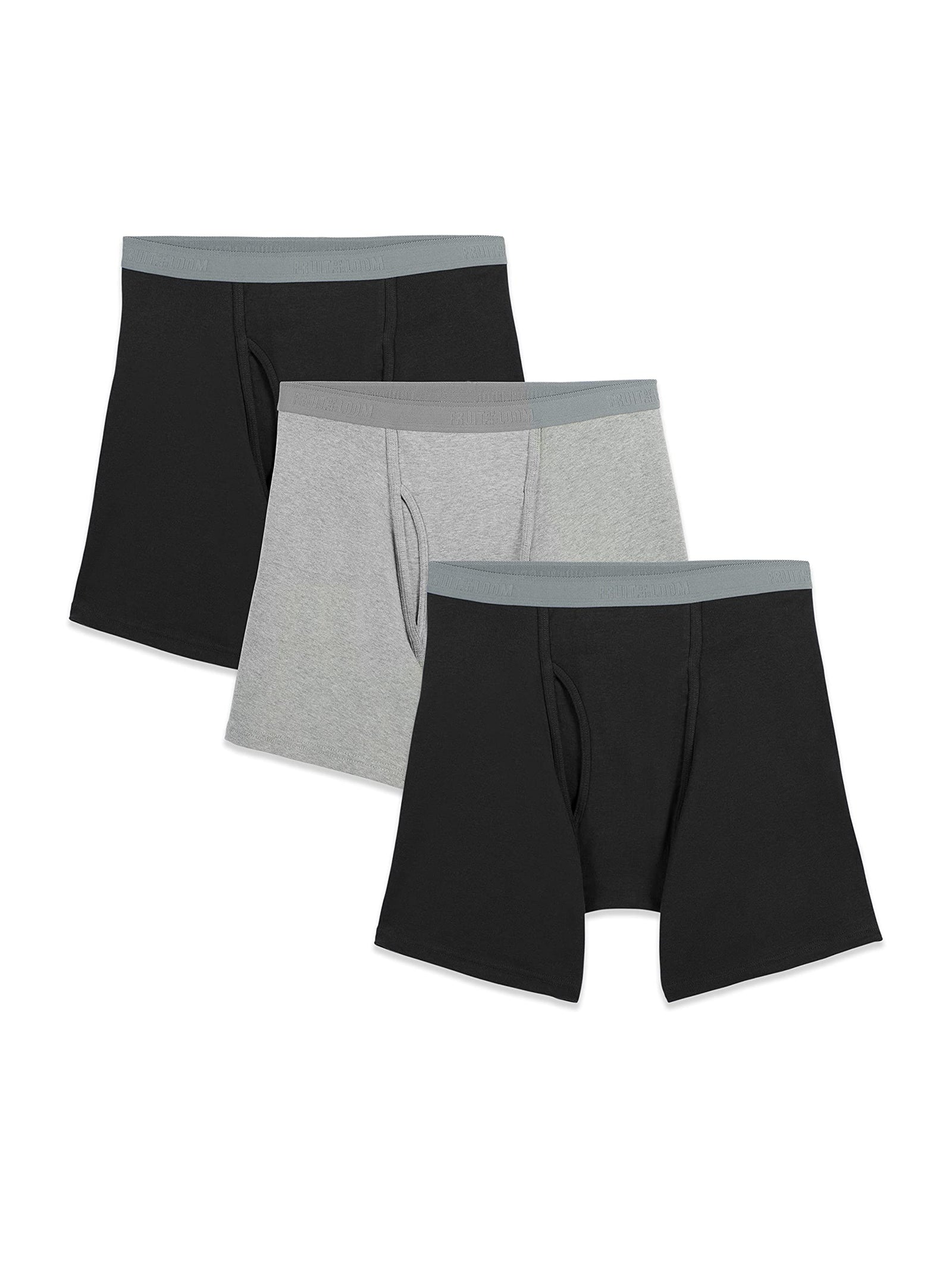 Fruit of the Loom Men’s Comfortable Boxer Briefs - Safqqa