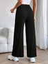 GRECIILOOKS Women Pants Black Casual Fit