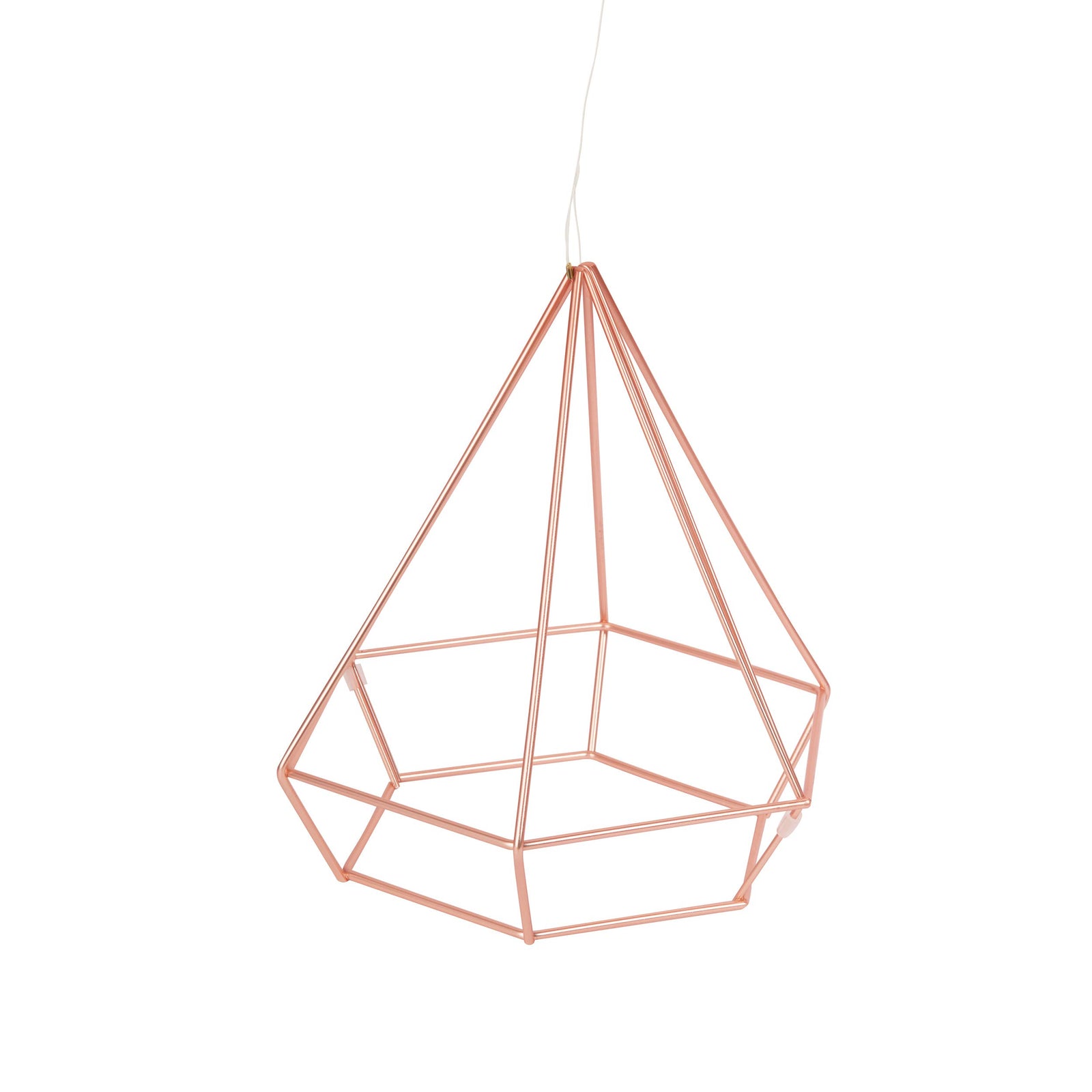 Umbra Metal Prisma Wall Decor – Copper, Set of 6