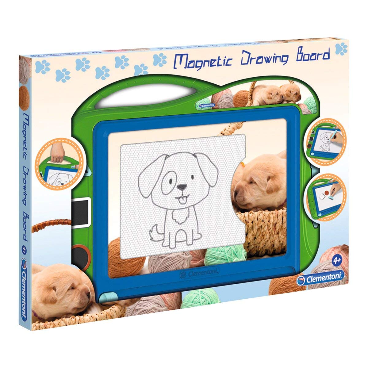 Clementoni 18570 Magic Slate for Babies Animals Multi-Coloured