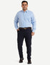 Diverse Men's Striped Regular Fit Cotton Formal Shirt