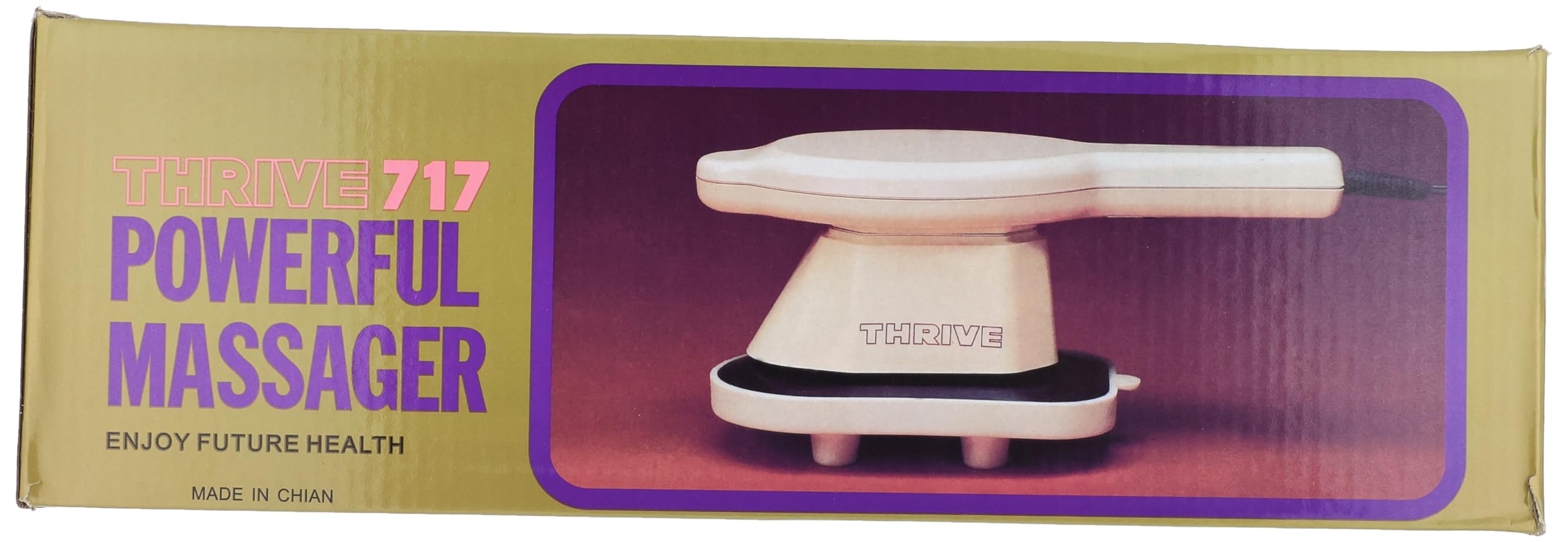 جهاز تدليك الجسم الكامل Thrive مع اهتزاز متعدد الاتجاهات