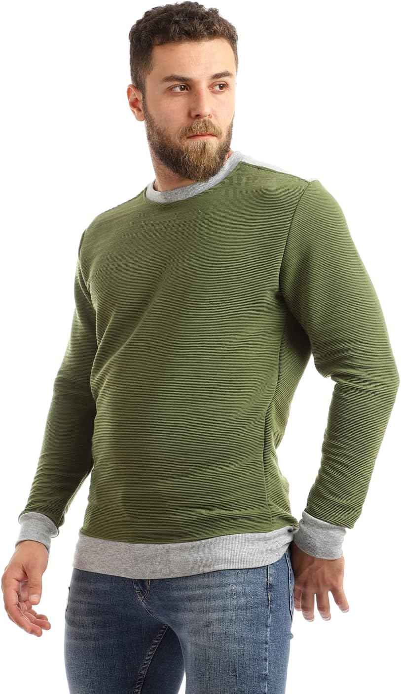 offcliff Men crew neck long slevees sweetshirt - Safqqa Egypt