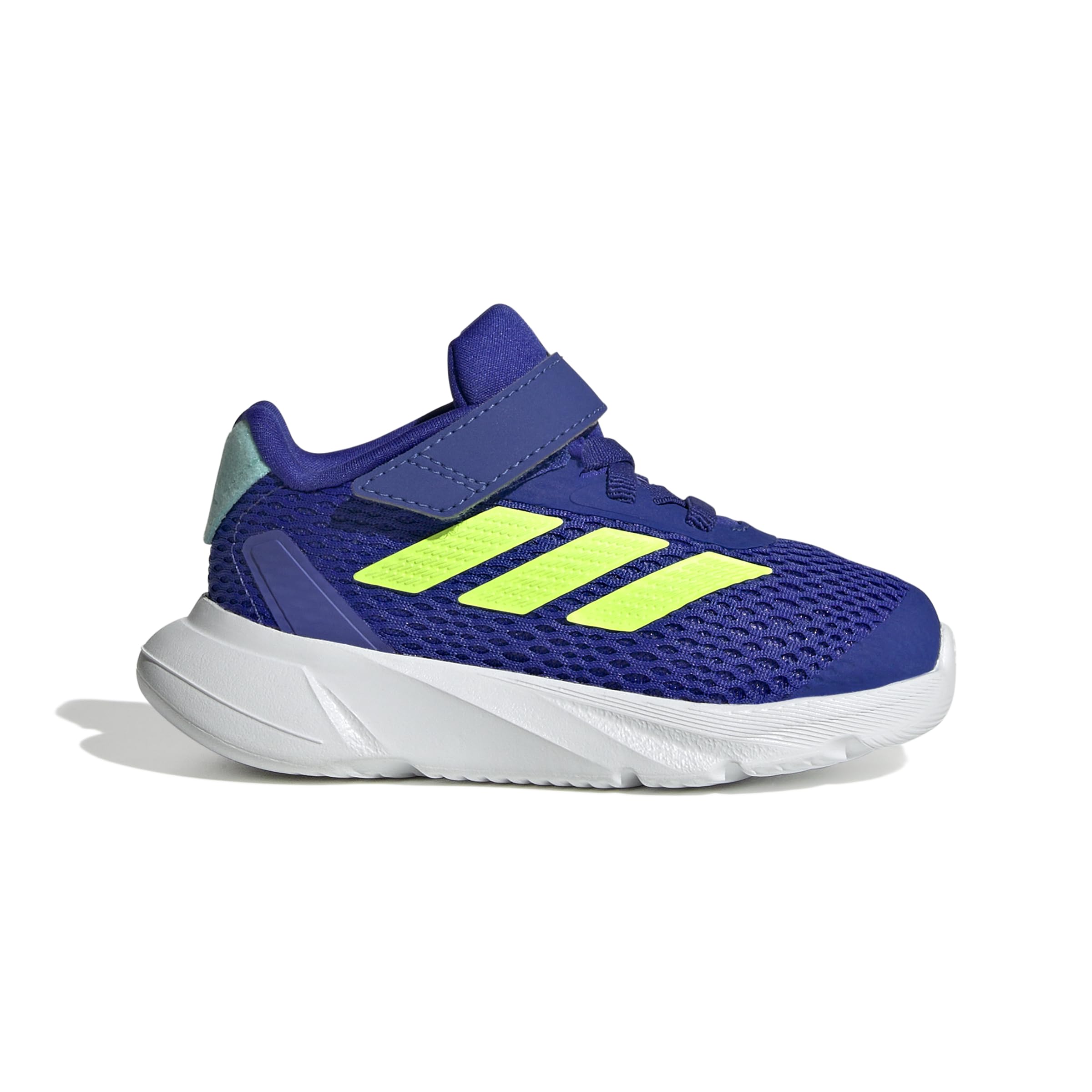 adidas Tensaurus Faux Leather Pull-Tab Side-Stripe Lace-Up Running Sneakers for Boys - No Box