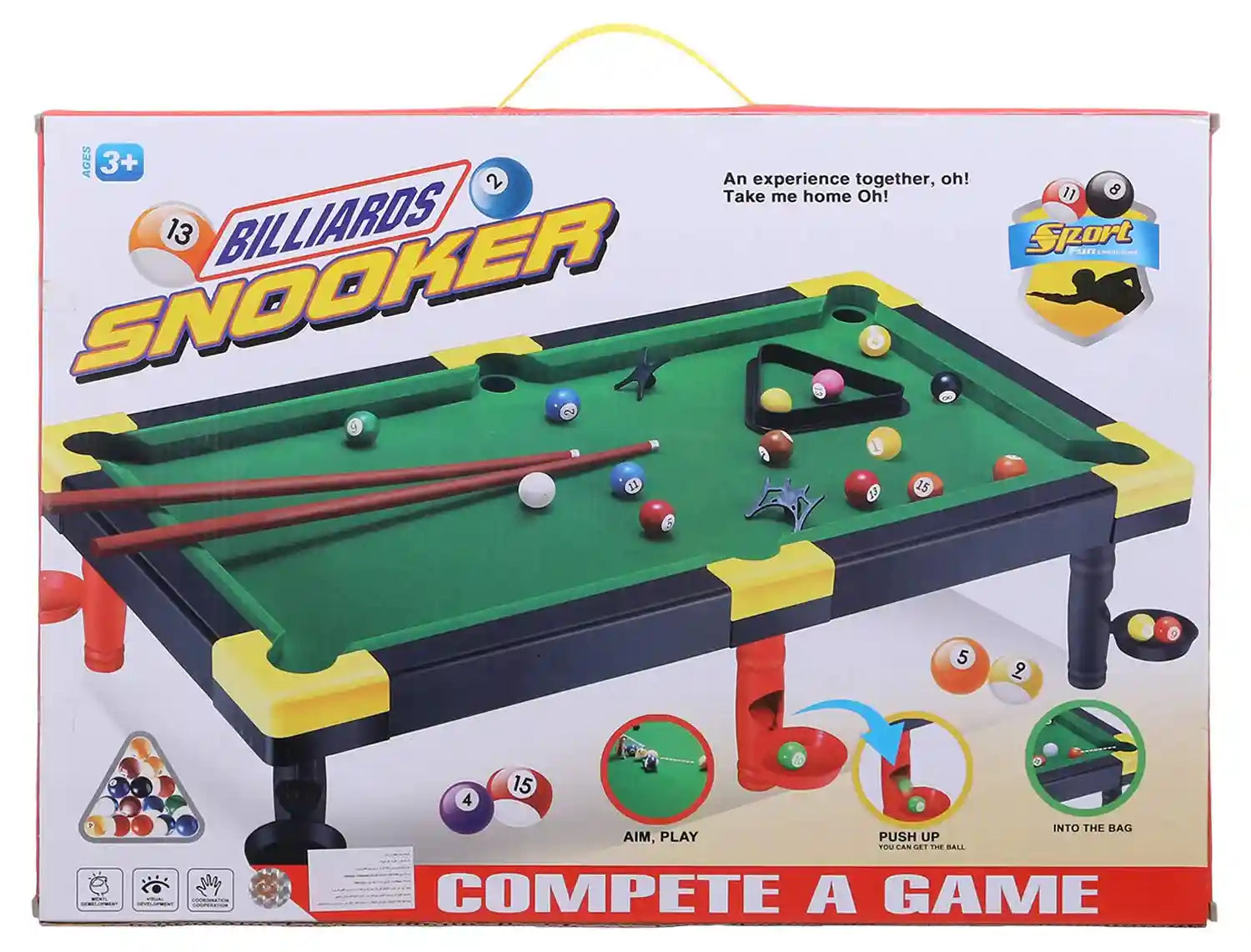 Feilun Tabletop Billiards Snooker