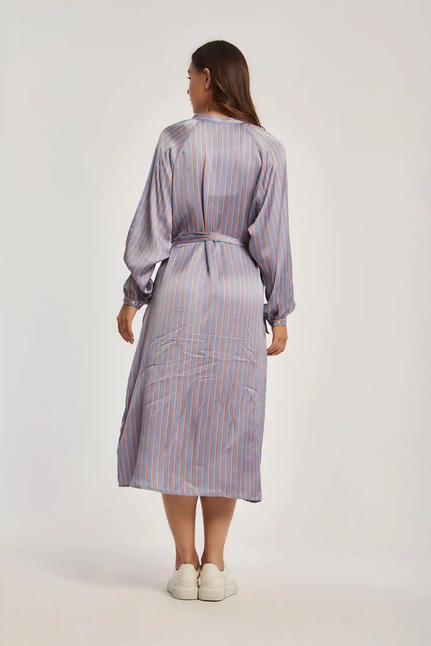 DALYDRESS womens Striped Shirt Dress 240-102-910-57 Dress - Safqqa Egypt