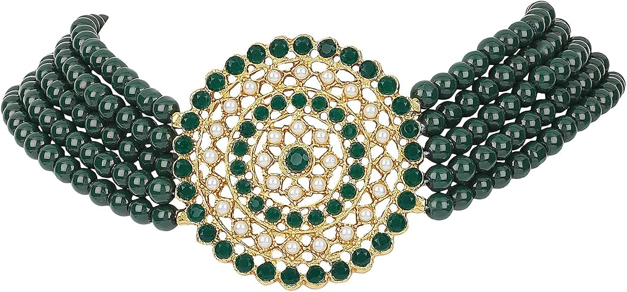 Shining Diva Fashion Necklace and Earrings Set for Women – Elegant Jewelry Set – Safqqa Egypt