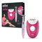 Braun Silk-epil 3 3-420 Epilator Raspberry Pink with 2 Extras - Safqqa Egypt