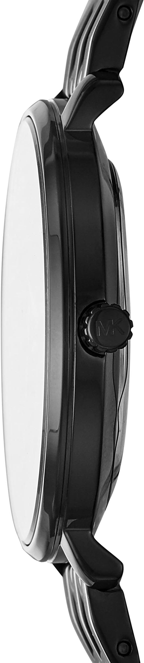 Michael Kors Watch for Women, Japanese Quartz Movement, Analog Display, Silver Silver Strap-MK4455