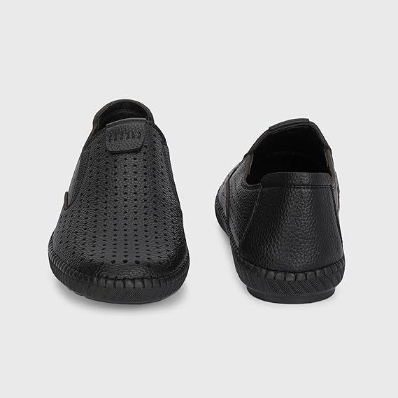 Centrino Men Flexible Shoes Black Casual Comfort Footwear – Safqqa Egypt