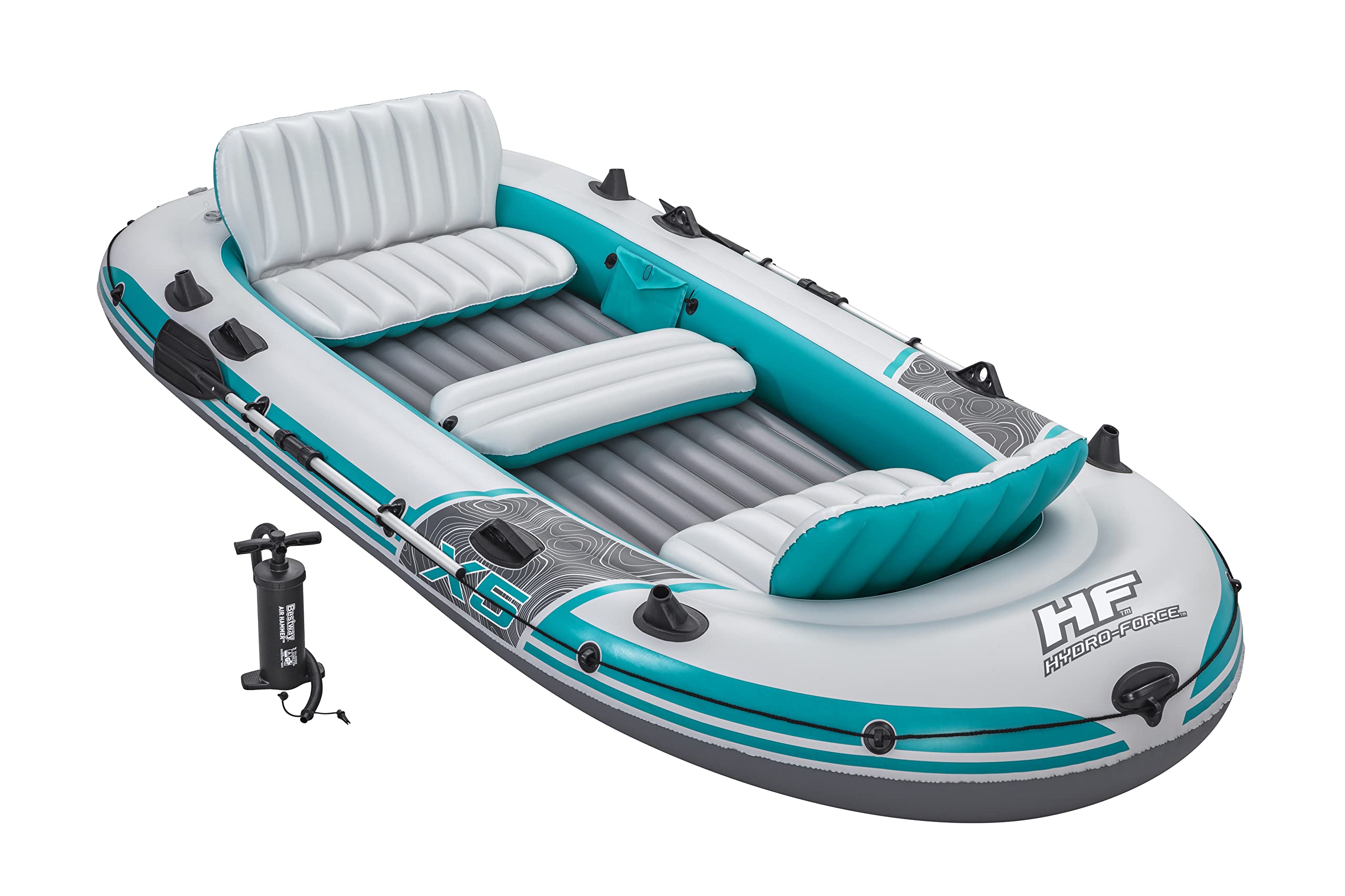 Bestway Boat Shaped Inflatable Float Set Kids Pool and Beach