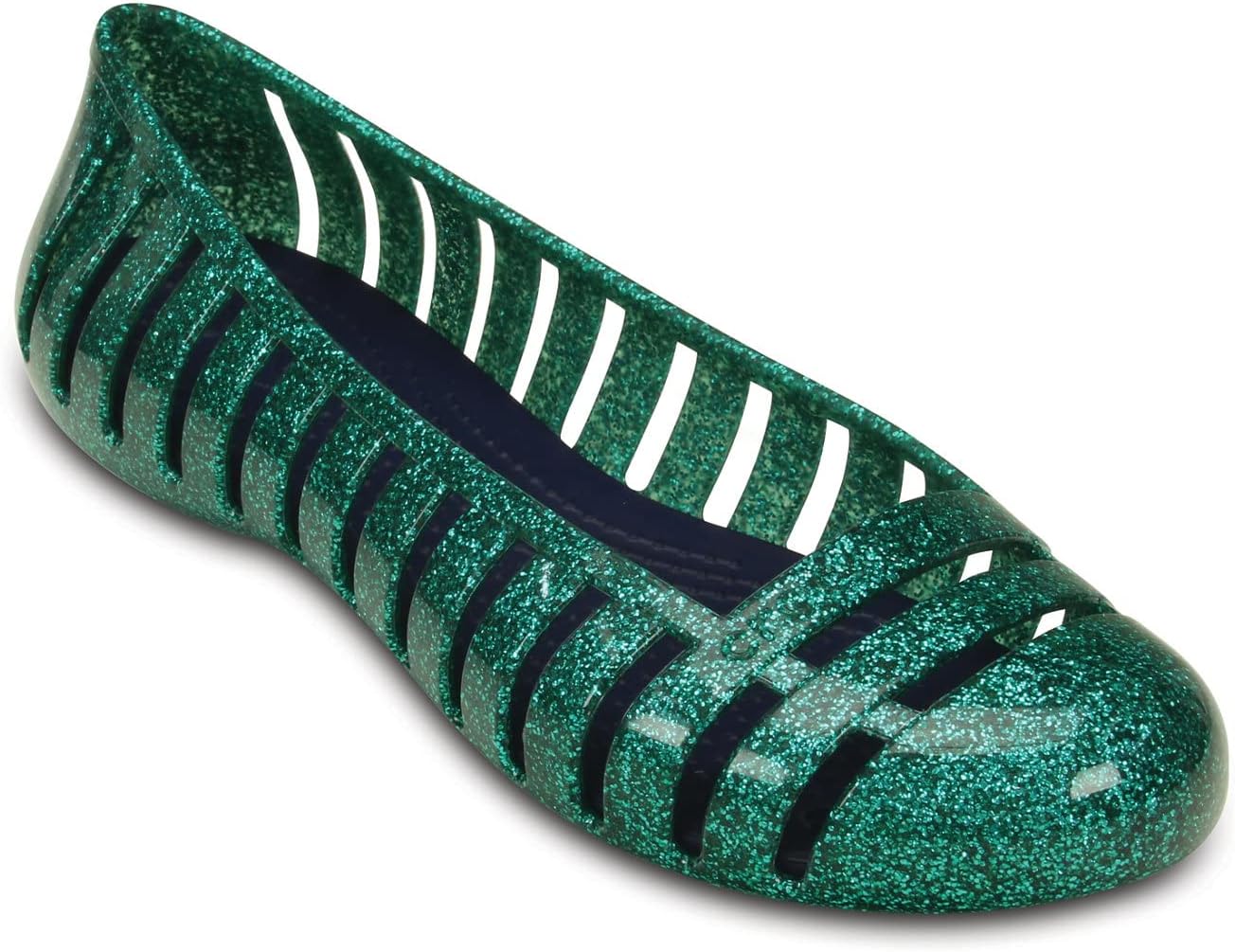 Crocs Girls’ Shiny Flat Shoes – Comfortable and Stylish – Safqqa Egypt