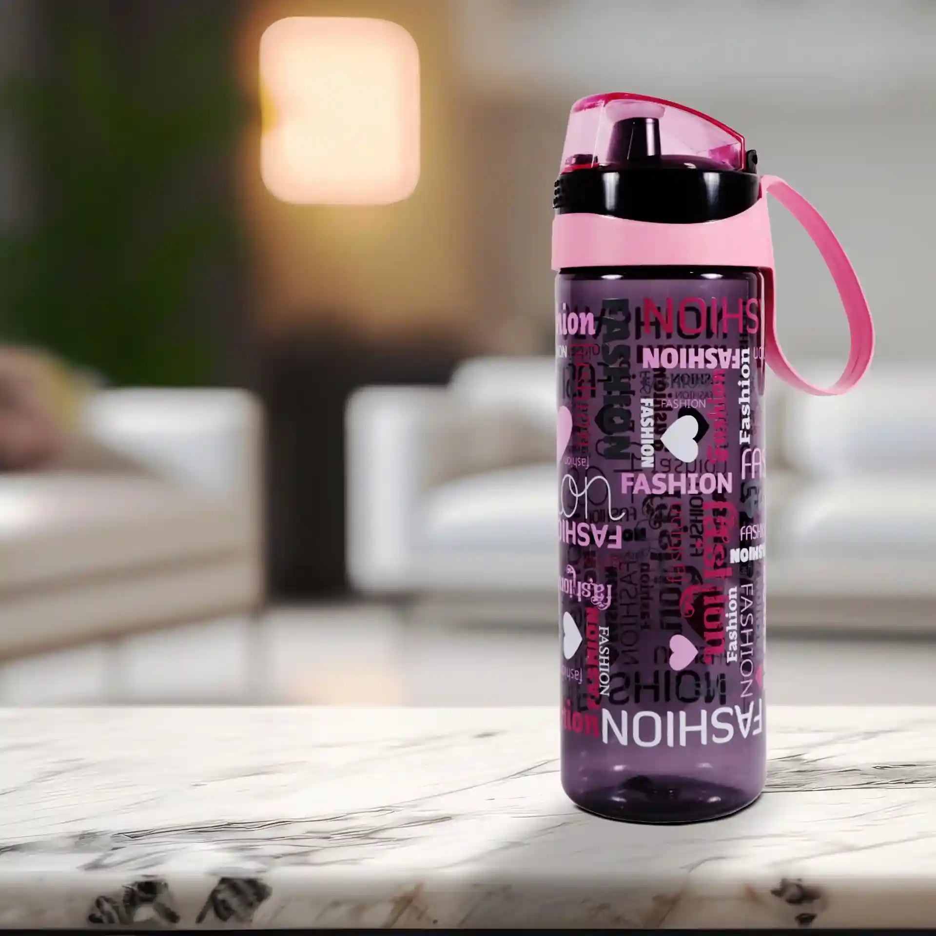 Herevin Water Bottle in Special Polybag - 750 ml Capacity, Multicolor, Leak-Proof, BPA-Free, Made in Turkey