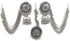 Antique Silver Traditional Jewellery Set for Women - Safqqa Egypt