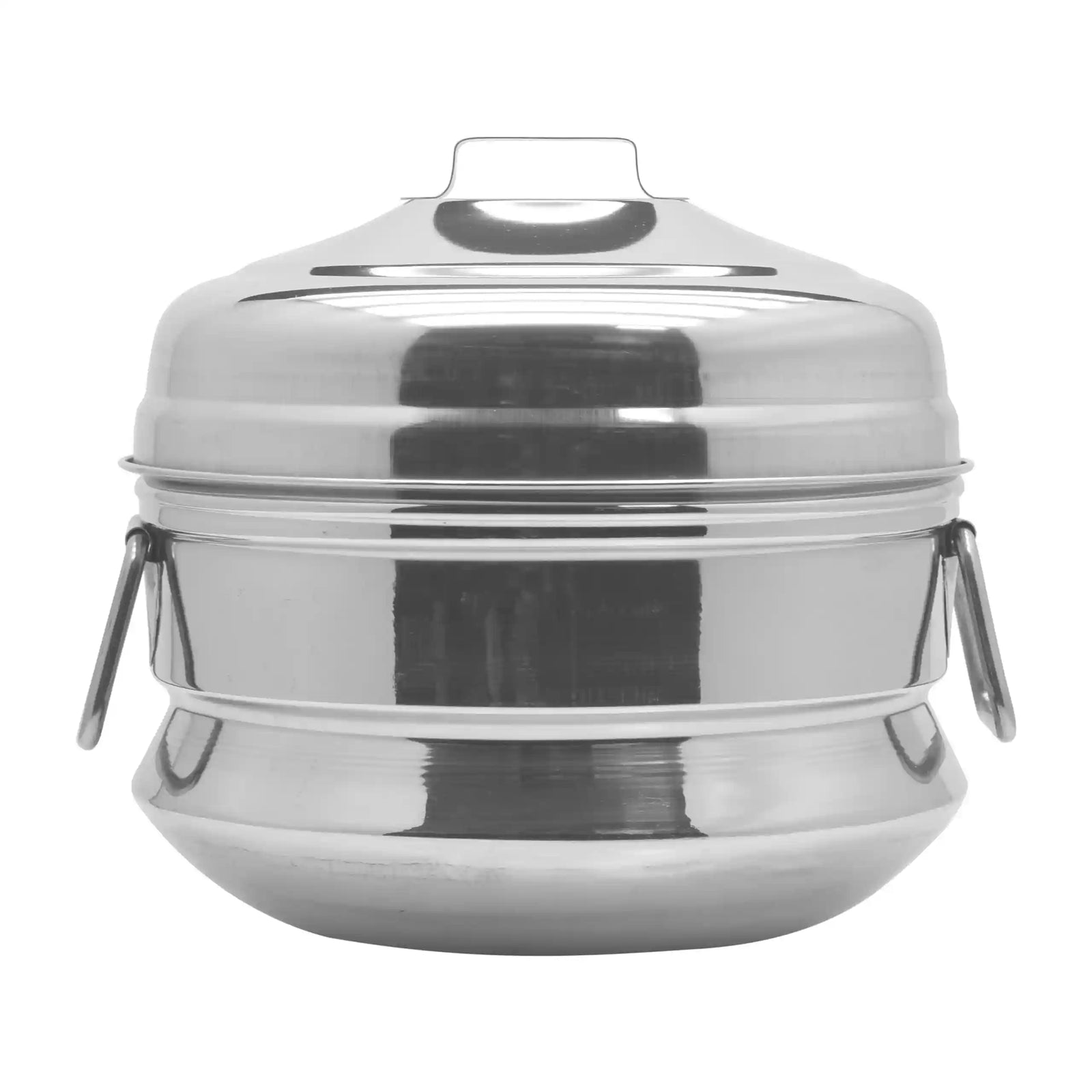 Raj Steel Idli Cooker – Small, 23 cm