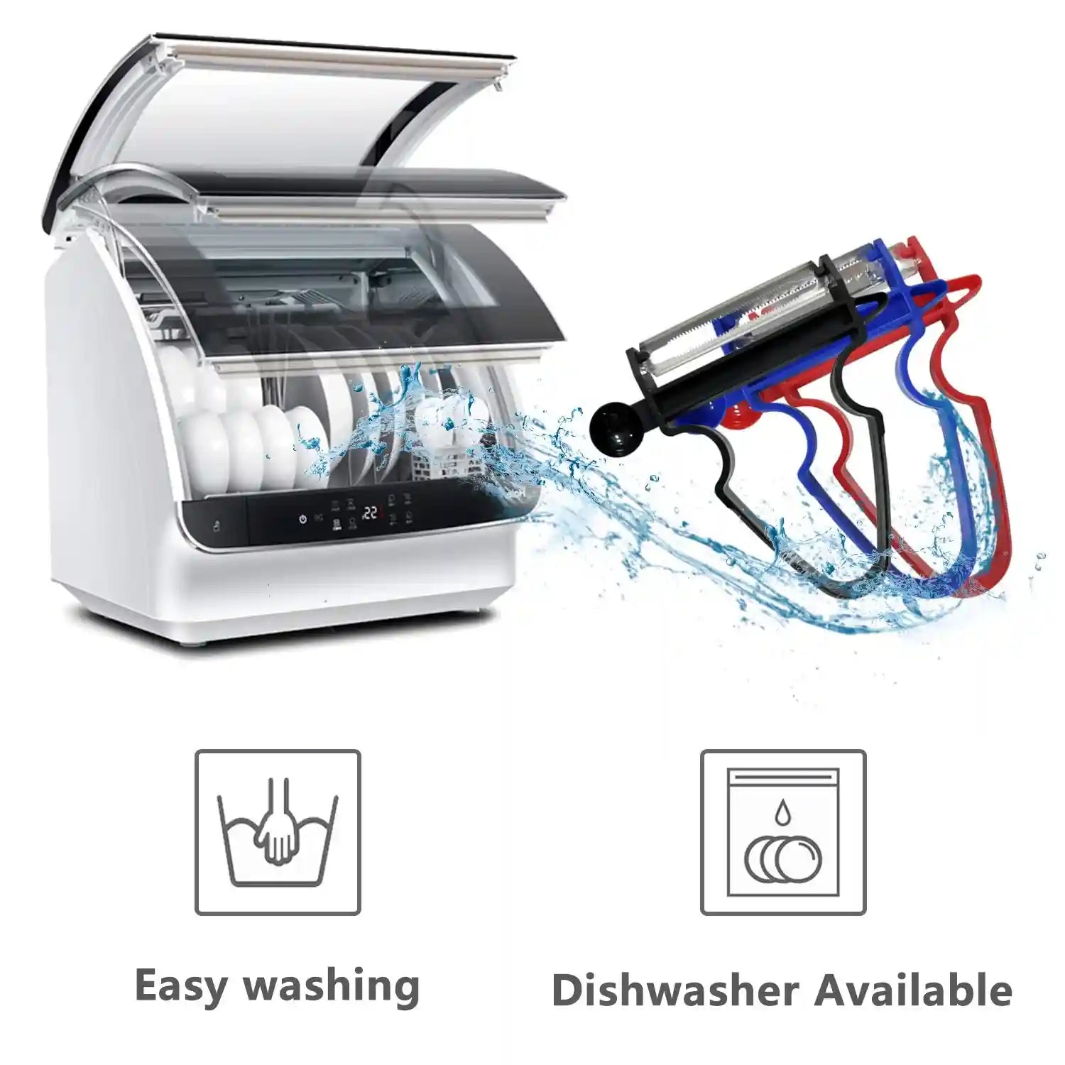 طقم 3 مقشرات Magic Trio – تقشير وتقطيع سريع للفواكه والخضروات