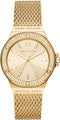 Michael Kors Lennox Analog Gold Dial Women's Watch-MK7335