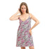 Kady Women Deep V Neck Slip On Short Nightgown-Nightdresses & Nightshirts
