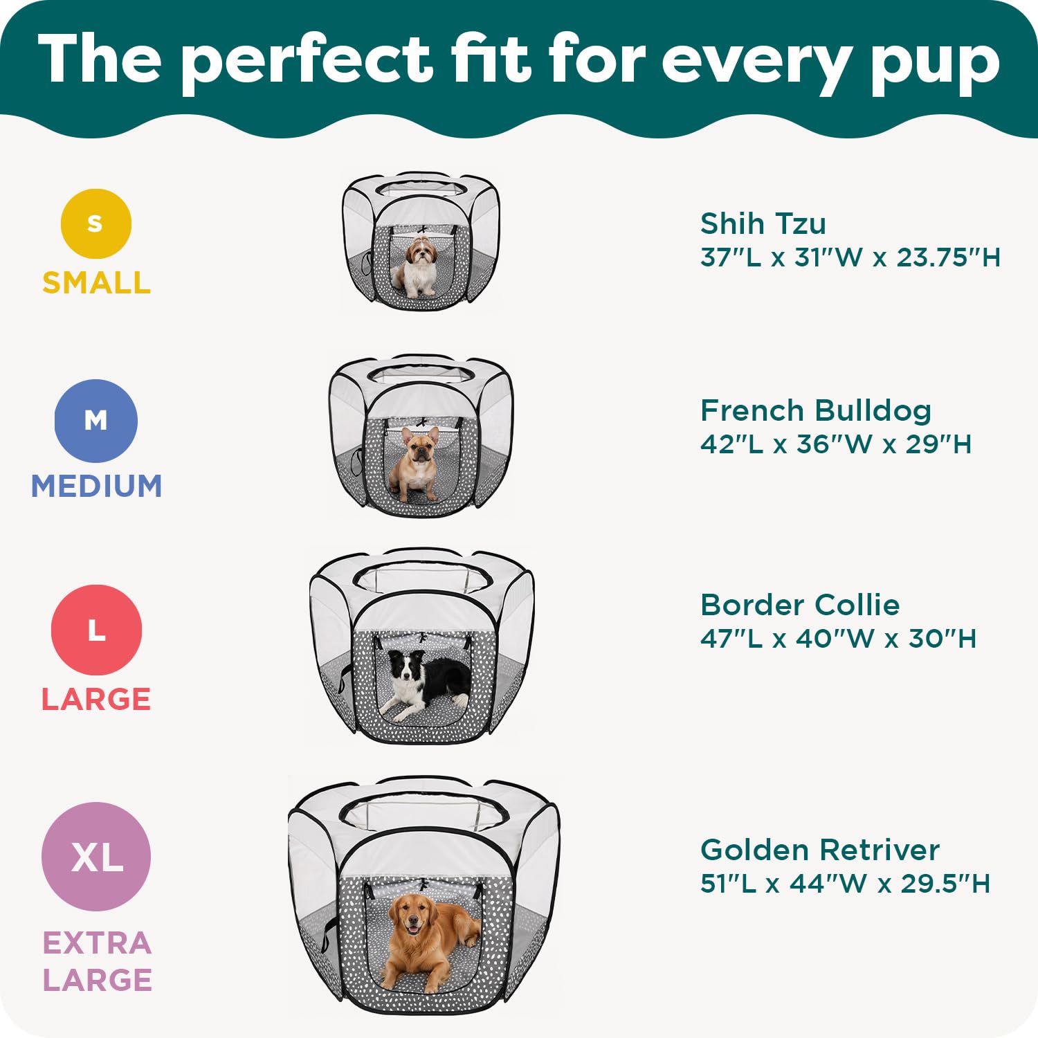 يوفر هذا القفص القابل للحمل مساحة آمنة ومريحة للحيوانات الأليفة للعب أو الاستراحة. مصنوع من شبكة متينة وإطار قوي يسمح بتهوية جيدة ويحافظ على سلامة الحيوانات.