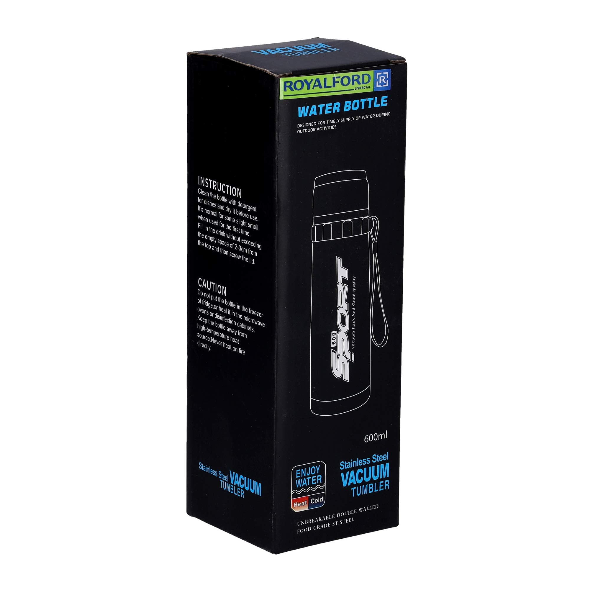 زجاجة من الفولاذ المقاوم للصدأ – من رويالفورد- خرابيش خفيفة