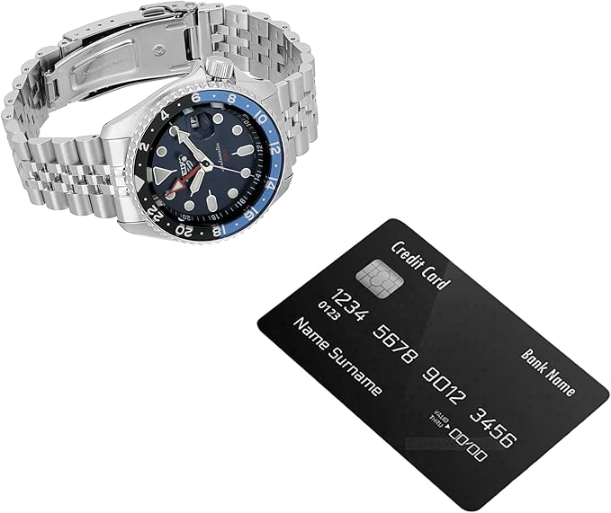 SEIKO Men Automatic Watch Silver Date Luminous Hands 100m Water Resistant – Safqqa Egypt