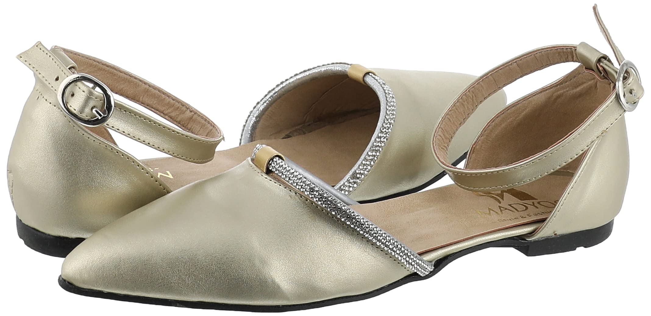 MADYOS Flat Shoes For Women,Lightweight and easy to slip on.