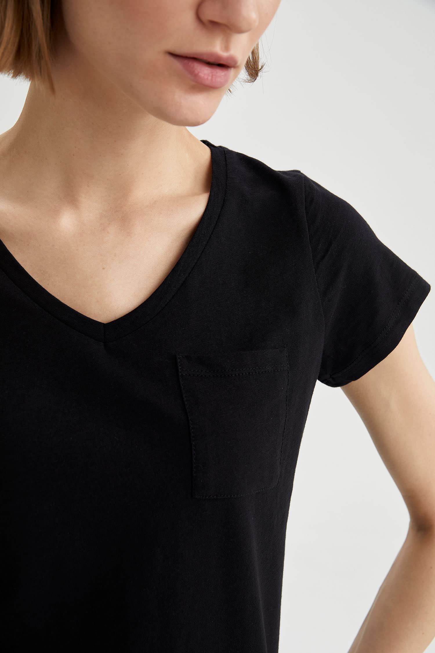 DeFacto womens N8387AZ T-Shirt