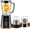 Kenwood Blender Smoothie Maker With Grinder Mill, Chopper Mill, Ice Crush Function, 2 L, 500 Watts, BLP15.360BK Black