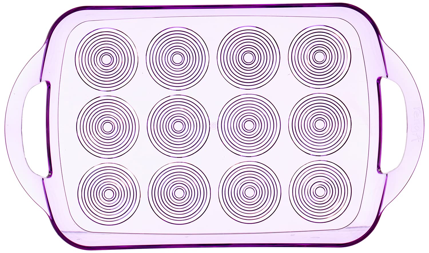 صينية تقديم بلاستيكية من رينجا، لون ارجواني