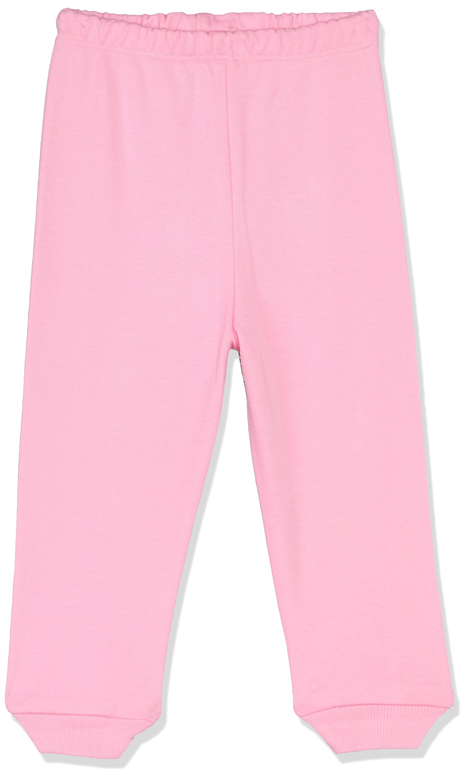 Skills Unisex Plain Elastic Cuffs Pants - Rose, 24 Months
